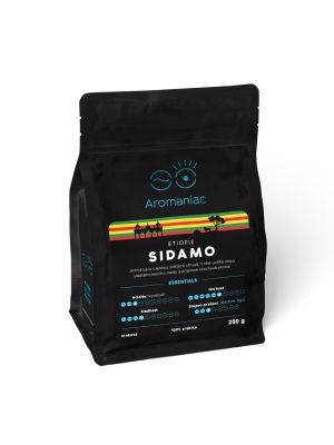 Aromaniac, Etiopie Sidamo, 100% arabika, szemes kávé